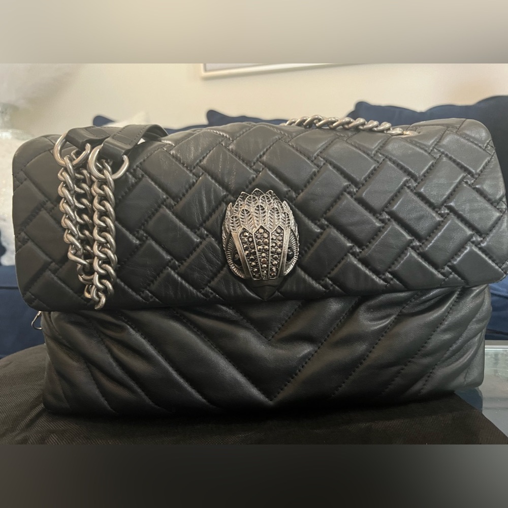 Kensington XXL Quilted Leather Shoulder Bag